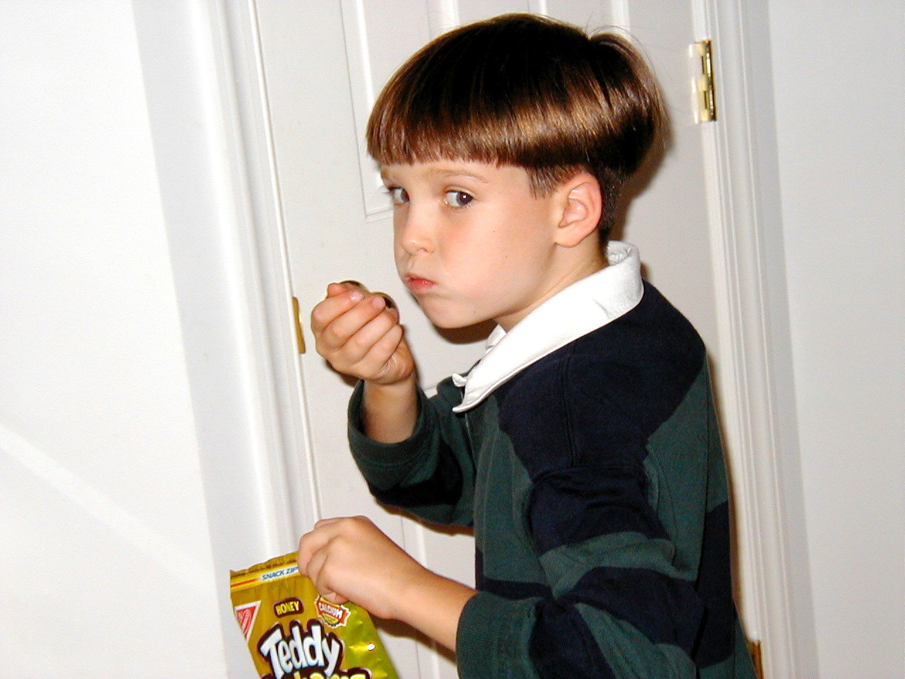 Picture of Nicholas Caught in Pantry